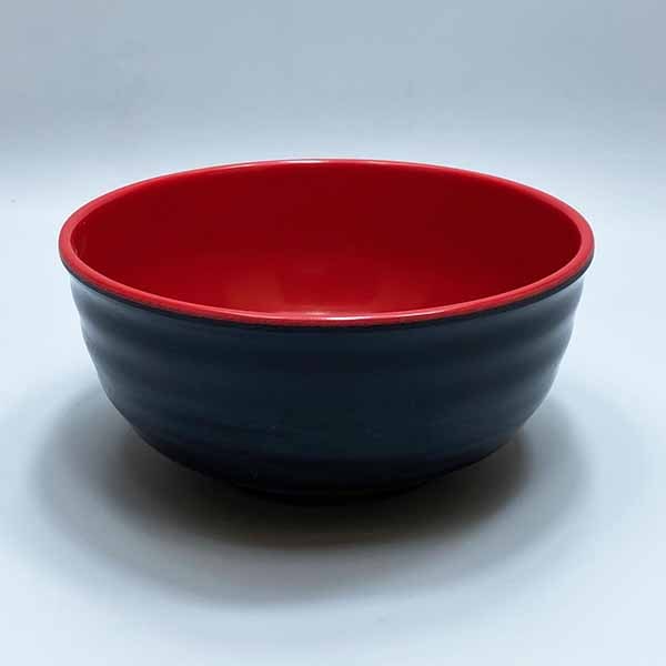 Bowl Multiuso in Melamina 17.2cm colore rosso lacca e nero
