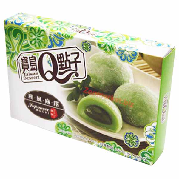 Mochi al Tè Verde Matcha 210g(6 Pezzi), Taiwan Dessert